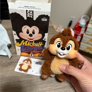 100% Authentic POP MART Mickey Family Cute Together Keychain Series - Chip